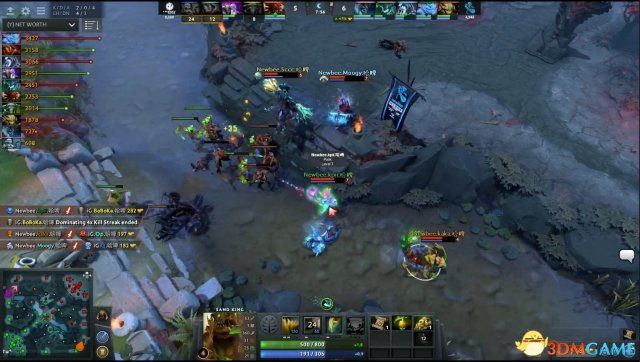 DOTA2TI7淘汰赛NB2：1iG 双方有来有回 NB略胜一筹
