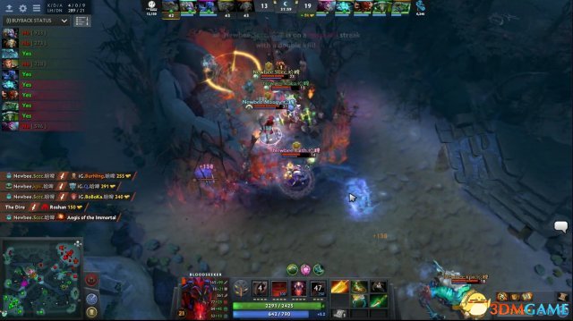 DOTA2TI7淘汰赛NB2：1iG 双方有来有回 NB略胜一筹