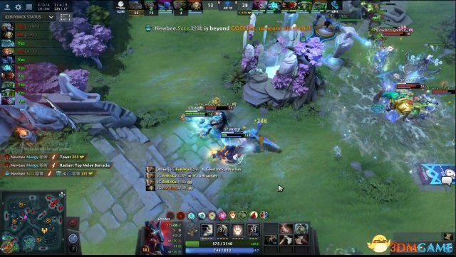 DOTA2TI7淘汰赛NB2：1iG 双方有来有回 NB略胜一筹