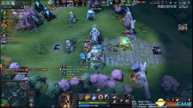 DOTA2 TI7中国区预选赛 VG.J vs EHOME比赛视频