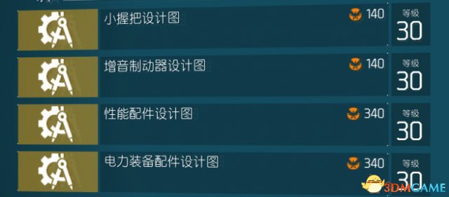 全境封锁特每周特别装备与图纸更新一览 7月1日更新
