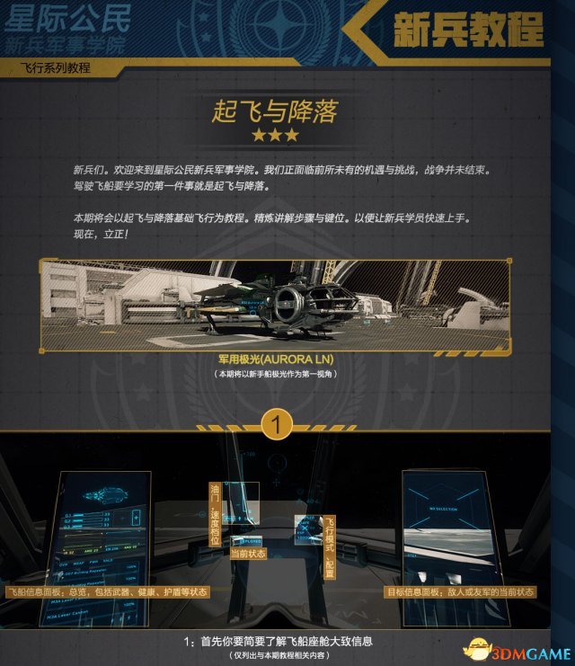 星际公民起飞与降落图文教程 起飞与降落按键操作