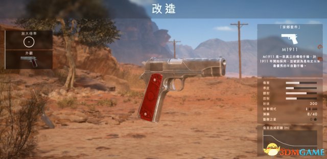 战地1如何获得M1911家乡套件皮肤 M1911稀有皮肤获取