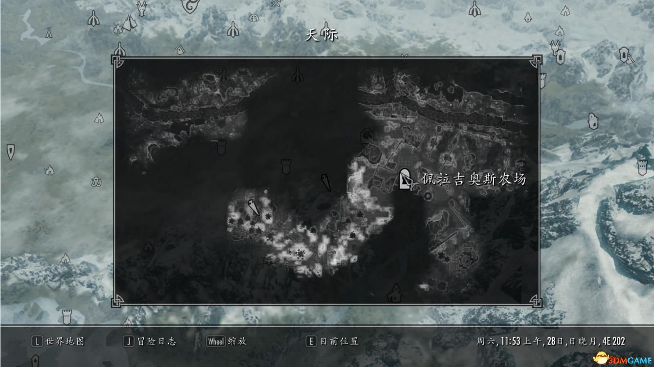 雪漫城西南方