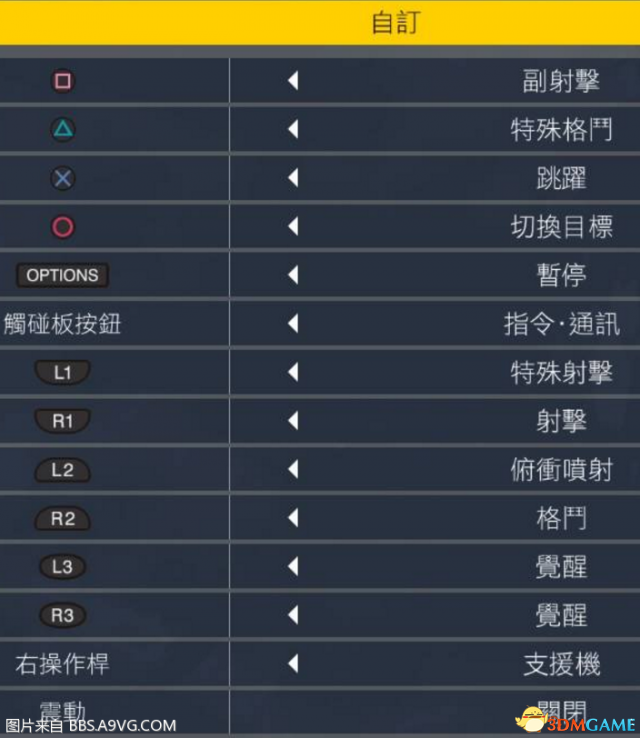 高达VERSUS按键设置推荐 高达VERSUS按键怎么设置