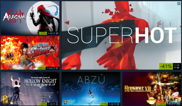 steam2017夏季特惠游戏推荐 夏季特惠哪些值得喜加一