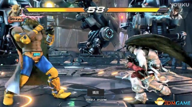 铁拳7PC、PS4、Xbox One等四大平台画面及帧数对比视频