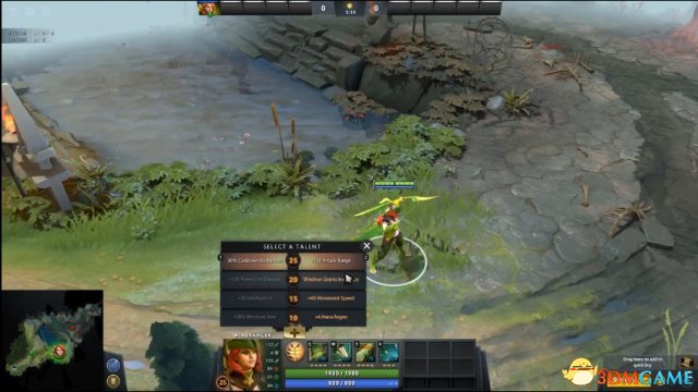 DOTA2 7.06天赋改动视频演示 7.06天赋树改动一览