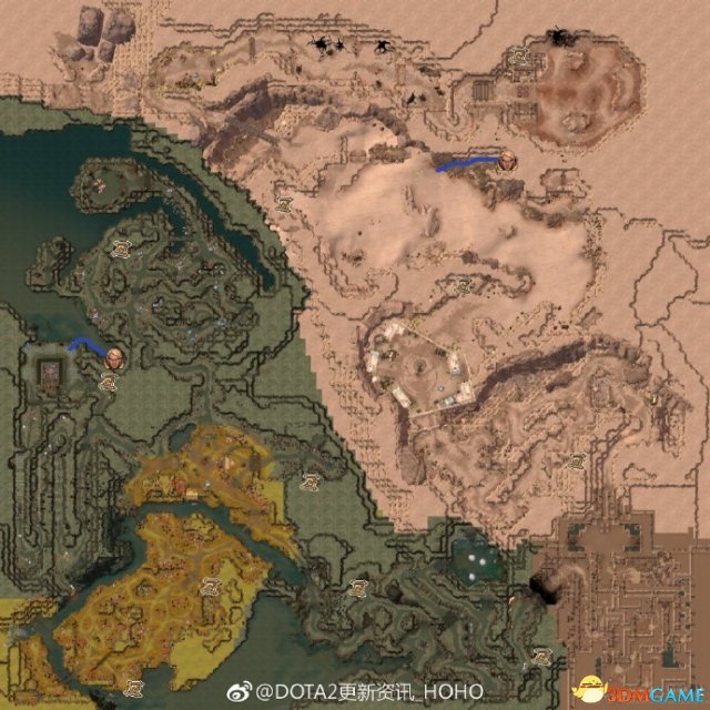 DOTA2破泞之战卡尔在哪 破泞之战两个卡尔的位置