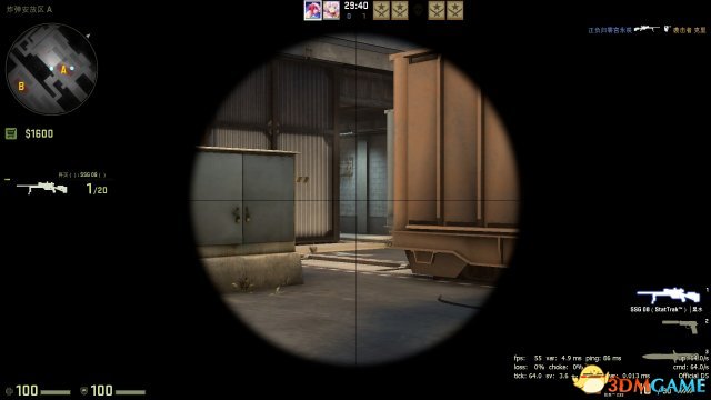 CSGO九头蛇大行动鸟狙任务关卡攻略