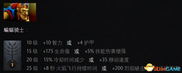 DOTA2最新版本7.00大型研究分析系列文 天赋篇