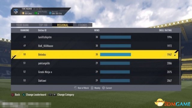 FIFA17月Elite3小结与心得