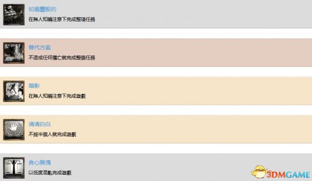 耻辱2全成就完成方法解析
