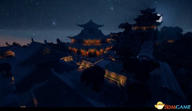 我的世界中国风丽江古镇建筑视频