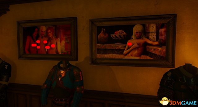 巫师3狂猎有内含的画作MOD