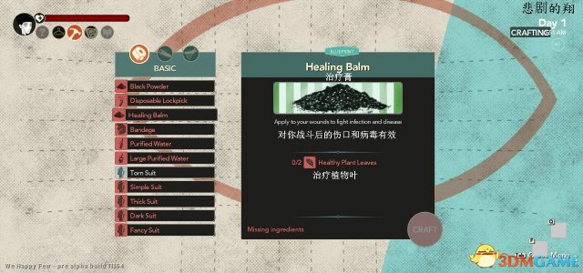 少数幸运儿全合成物品中文图鉴