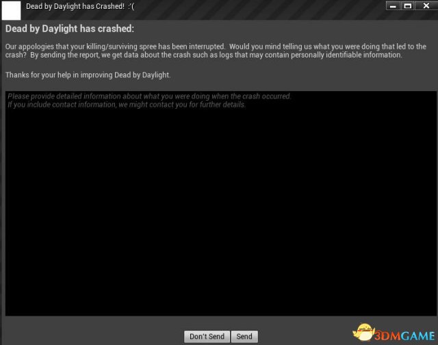 黎明杀机dead by daylight has crashed怎么解决