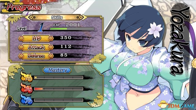 闪乱神乐：少女们的证明 全人物闪阳阴属性全满存档