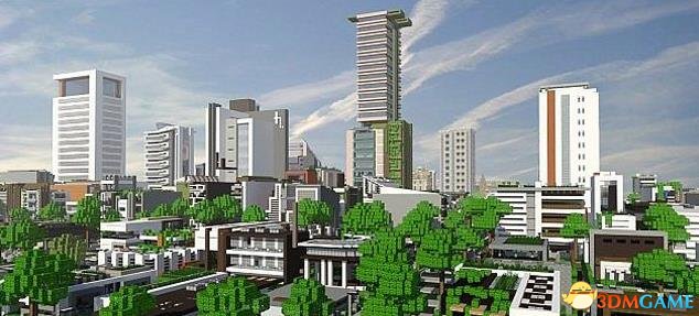 我的世界1.7.10大型城市地图