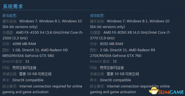 哥特舰队：阿玛达 PC版配置要求一览 配置要求高吗
