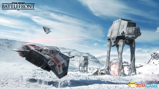 星球大战：前线 游戏试玩实况 雪地激战爽炮台小王子