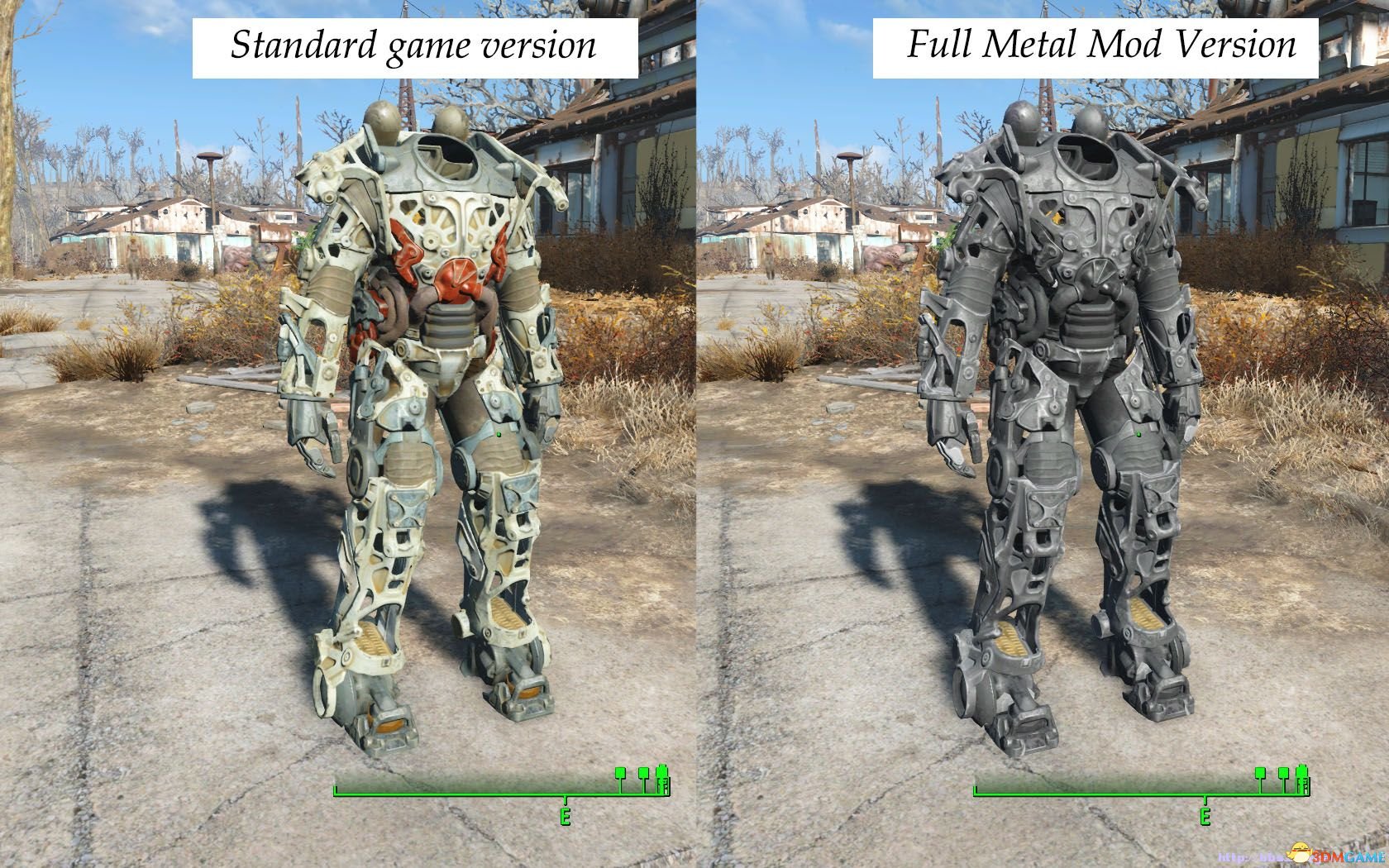 辐射4 动力装甲MOD合集 动力甲贴图模型工作台MOD