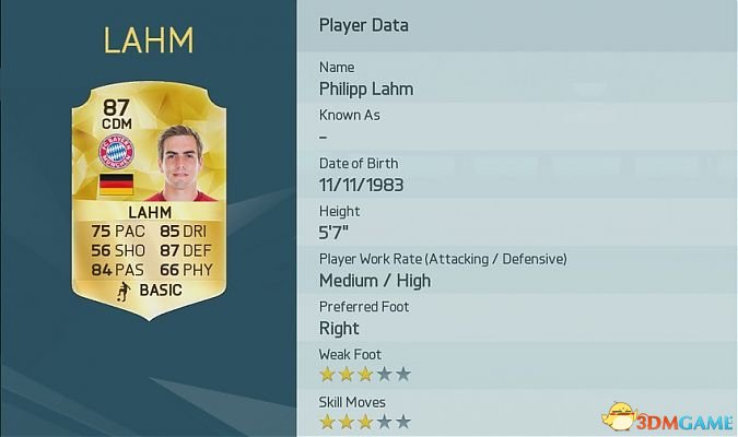 FIFA 16 十大防守悍将 FIFA16中有哪些防守悍将