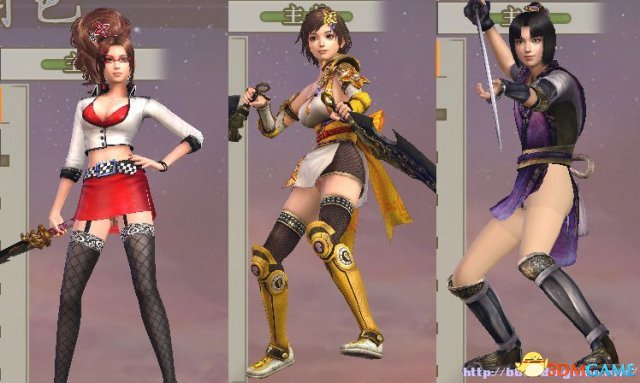 战国无双4-2 福利服装MOD 吊带丝袜白色丝袜美腿MOD