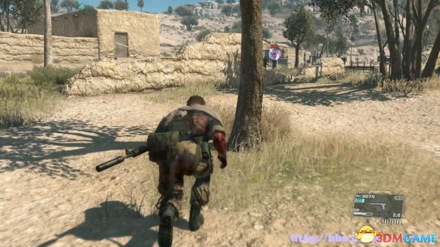合金装备5：幻痛 PC版静步走操作方法 静步走怎么操作