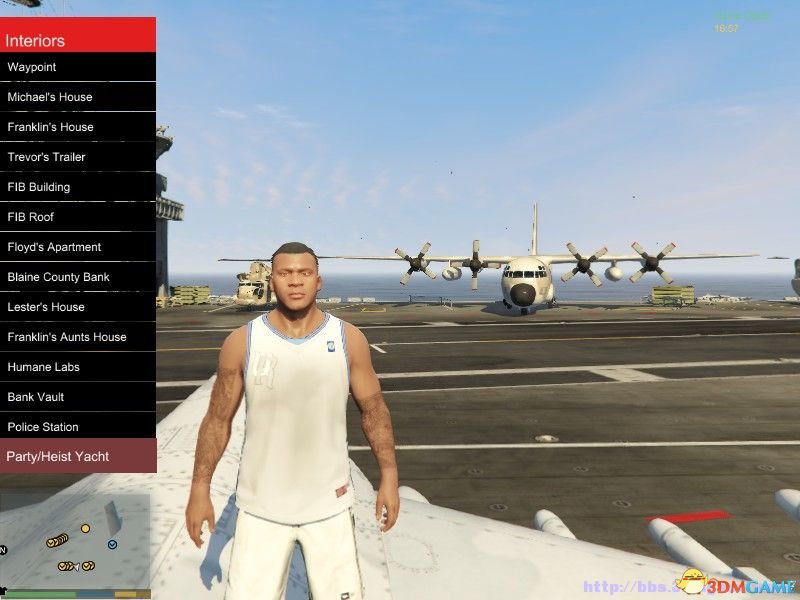 侠盗猎车5GTA5PC版 航母游艇进入MOD使用方法教程