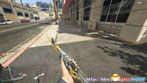 侠盗猎车5GTA5PC版 武器MOD CF黄金火麒麟模型MOD