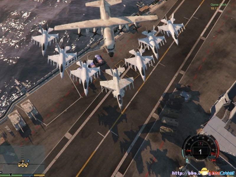 侠盗猎车5GTA5PC版 航母游艇进入MOD使用方法教程