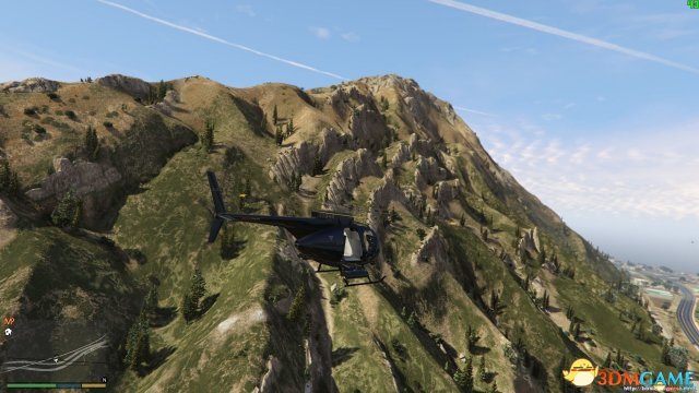 侠盗猎车5GTA5PC版 直升机极限低空死亡玩法视频