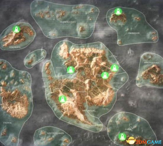 巫师3魔力之所位置一览