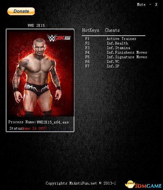 WWE 2K15 V1.00 Trainer +6 MrAntiFun.jpg