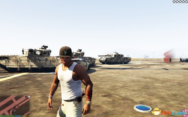 侠盗猎车5GTA5PC版 坦克MOD 五星通缉随机坦克MOD