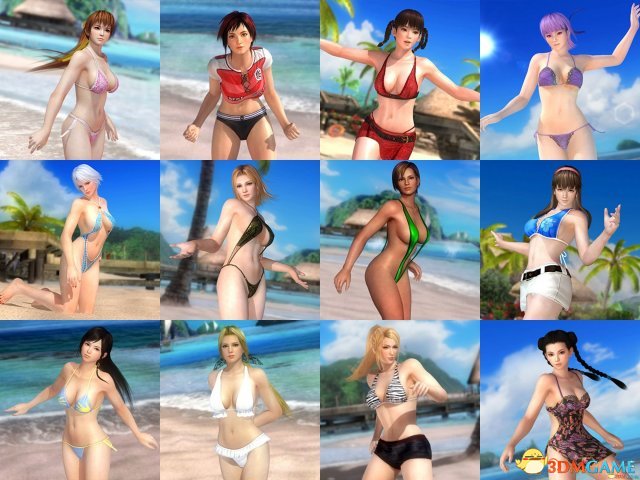 死或生5最后一战 全女角色果体DLC版本 福利向MOD