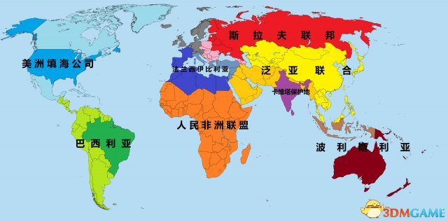 文明：太空 全势力版图 各势力区域范围一览