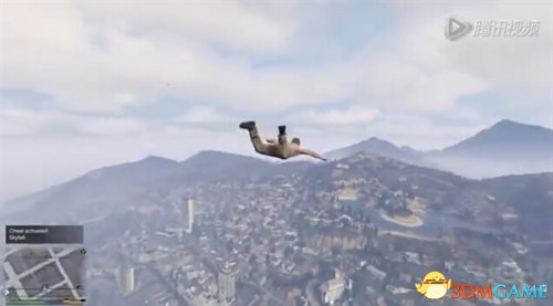 侠盗猎车5GTA5 万米自由落体作弊码秘籍玩法分享