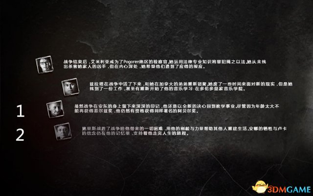 这是我的战争 五周目通关感想心得图文分享