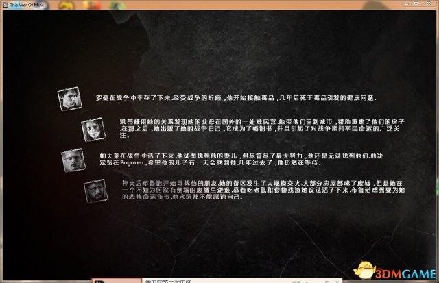 这是我的战争 一周目通关实用心得技巧总结 新手攻略