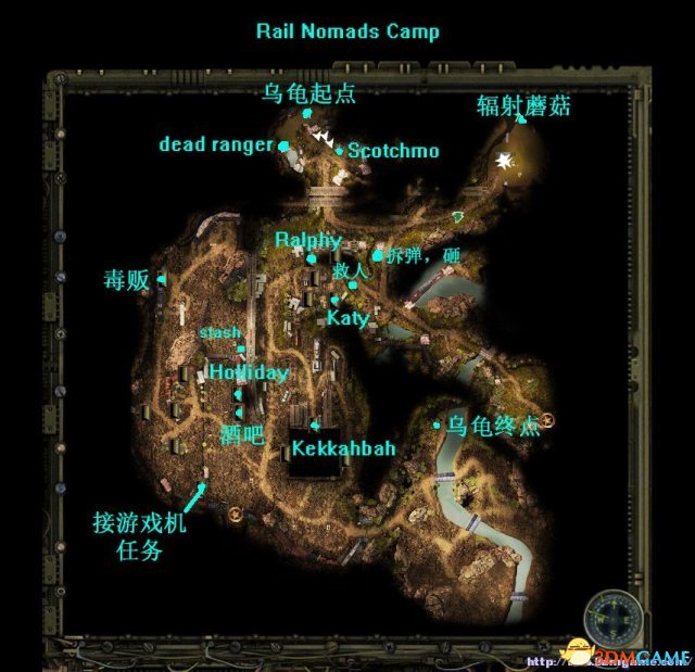 废土2 Rail Nomads Camp图文攻略 Rail Nomads怎么过