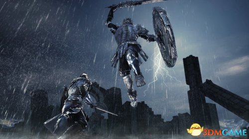 黑暗之魂2：失落皇冠DLC 罪龙黑铁刀无伤打法视频