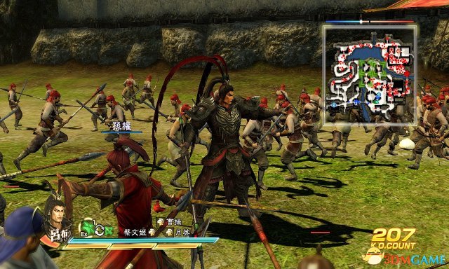 真三国无双7 with 猛将传 吕布暴力MOD及视频演示