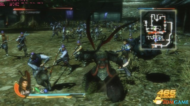 真三国无双7 with 猛将传 武将吕布大量小兵MOD