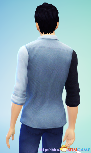 模拟人生4 服装MOD 潮流男士外套MOD下载