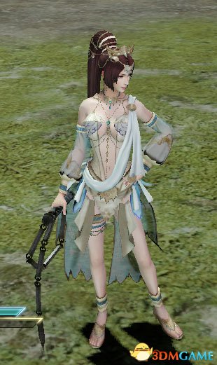真三国无双7 with 猛将传 貂蝉十色清凉装MOD