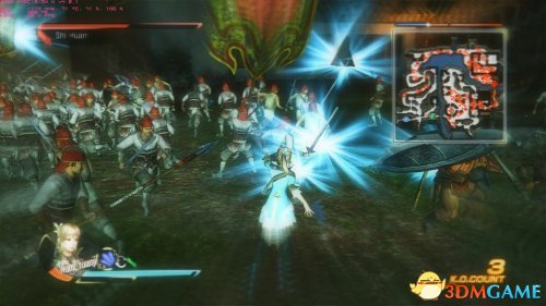 真三国无双7 with 猛将传 关银屏樊城之战视频分享