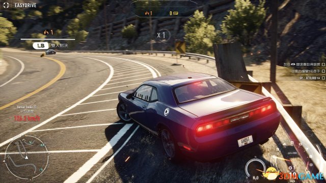 极品飞车18：宿敌 提升画质技巧 1080P实现4K画质