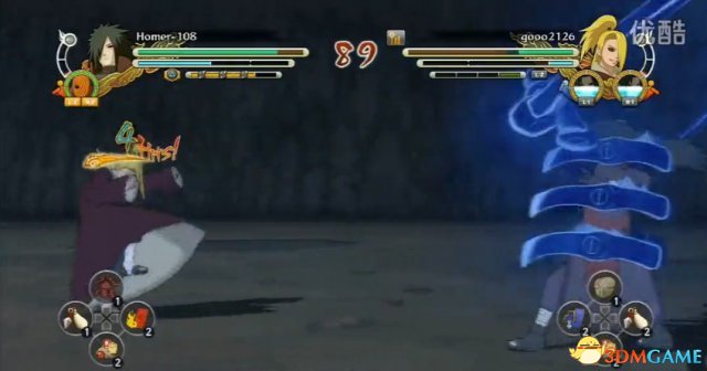 火影忍者：究极风暴3 PC版 宇智波斑网战打法技巧